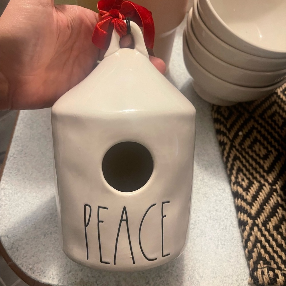 Rae Dunn Birdhouse